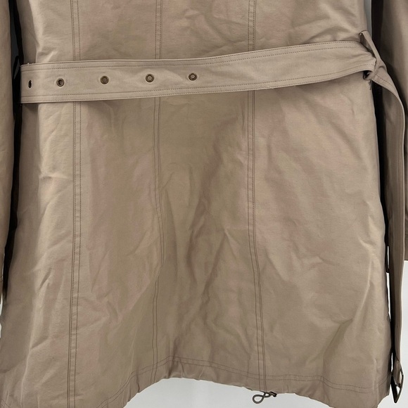 Pendleton brown trench belted coat size M - Picture 8 of 10